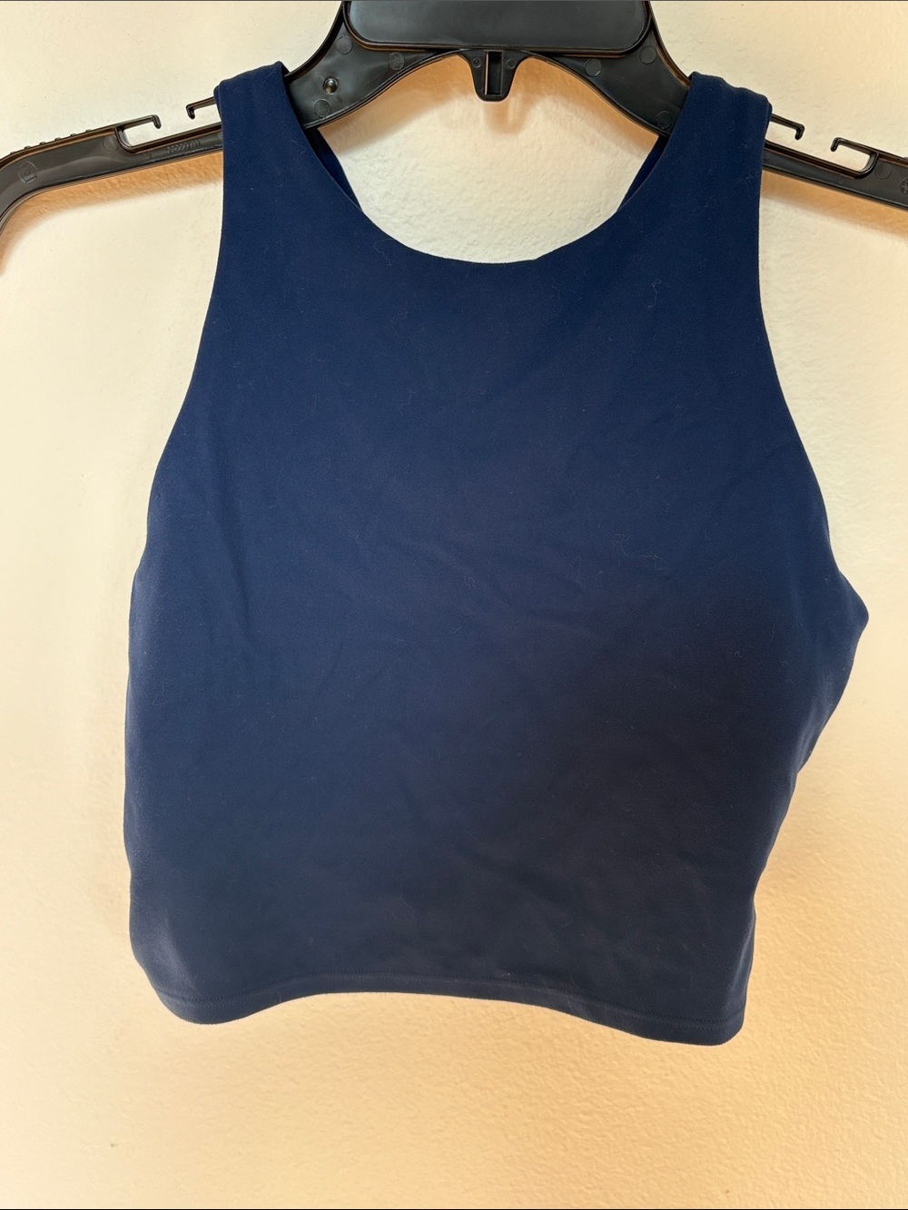 Athleta Conscious Crop sports bra top